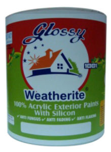Weatherite Exterior Wall Paint With Silicon